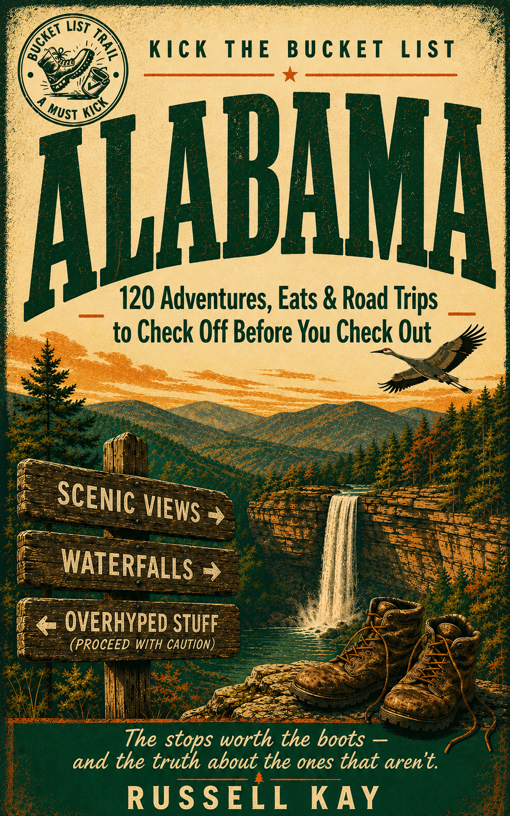 Kick the Bucket List: Alabama cover