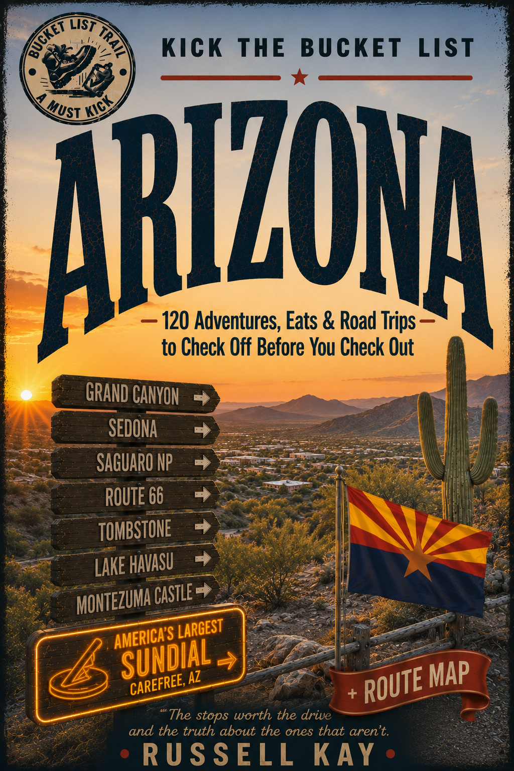 Kick the Bucket List: Arizona cover