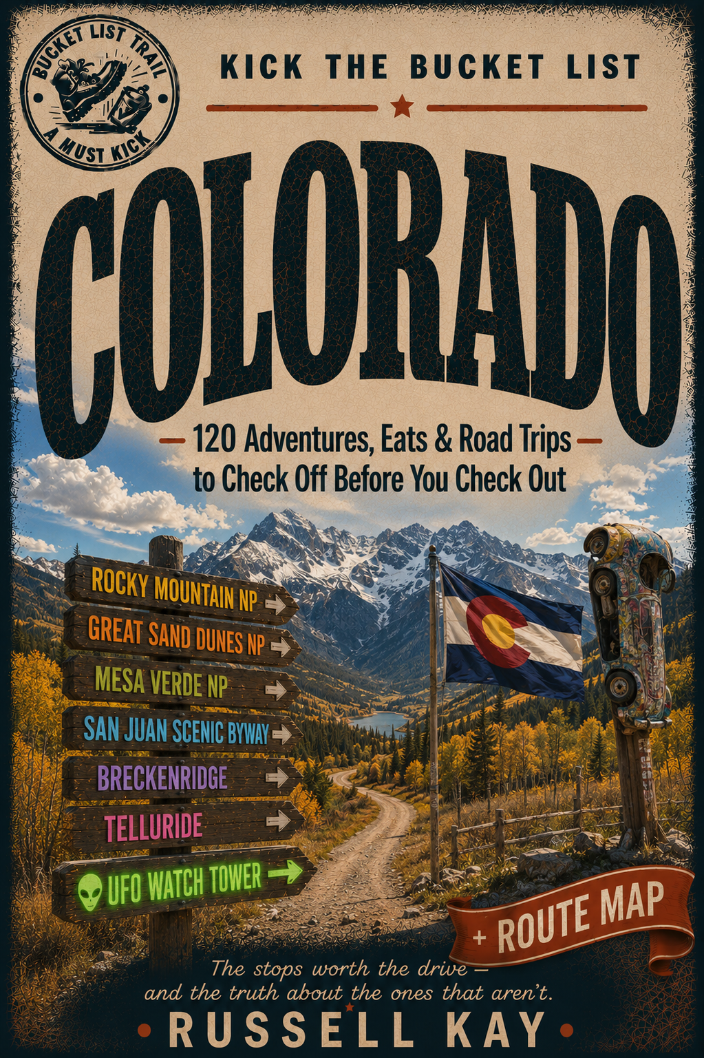 Kick the Bucket List: Colorado cover