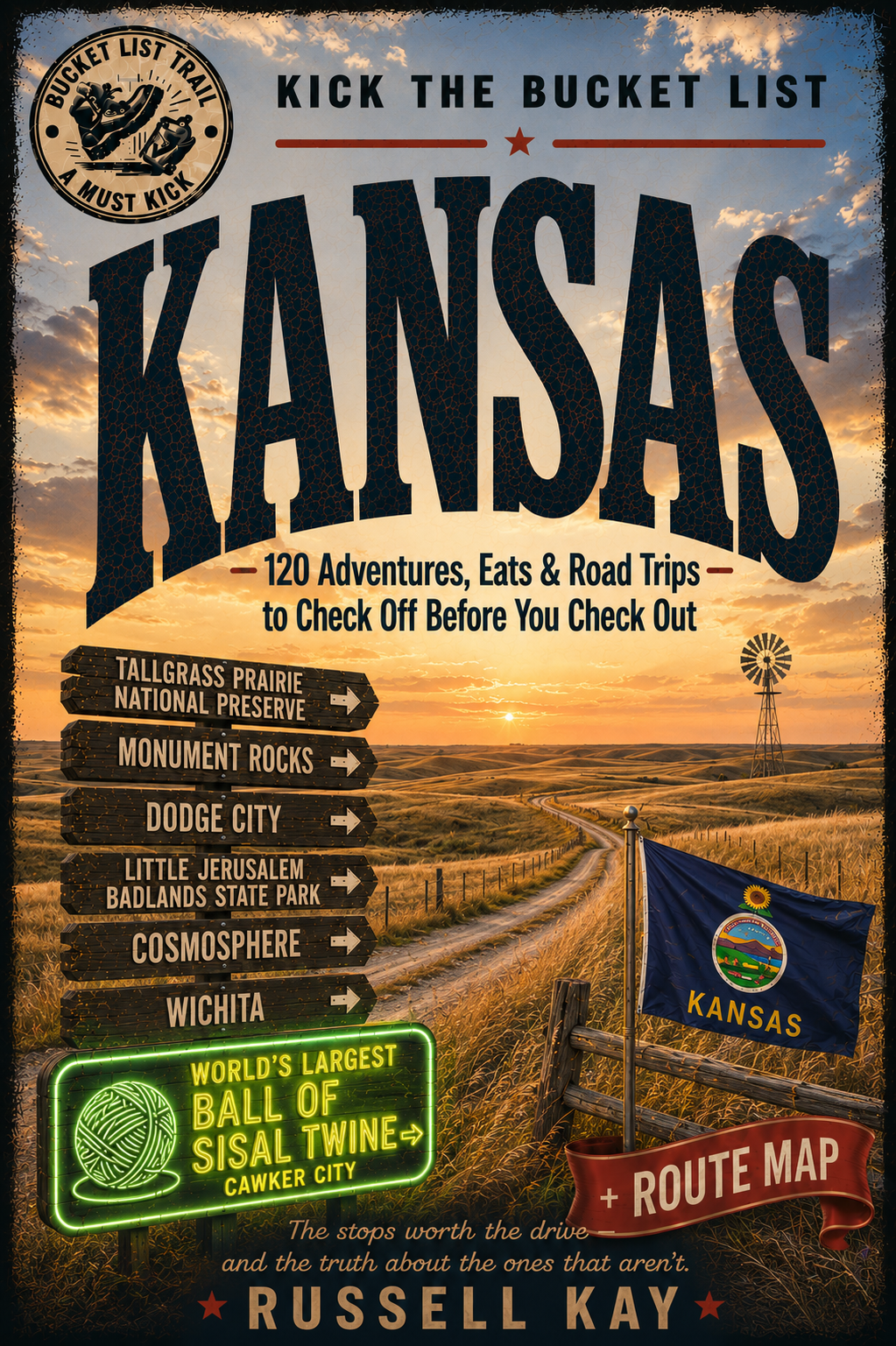 Kick the Bucket List: Kansas cover