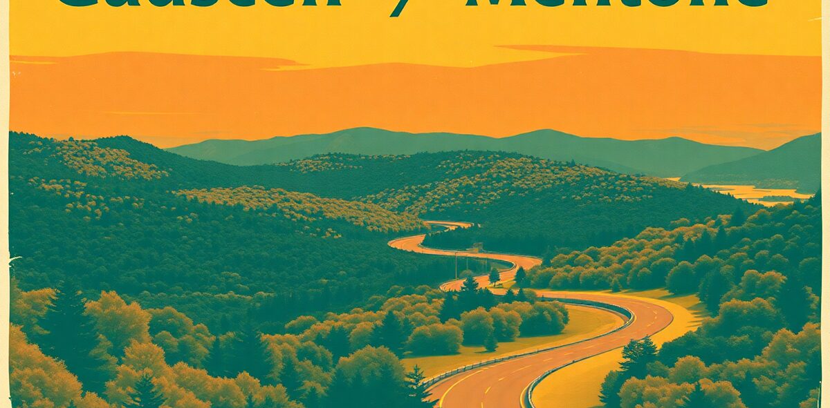 Illustrated featured image of Gadsden → Mentone, Gadsden to Mentone, Alabama — a Kick-It Pick