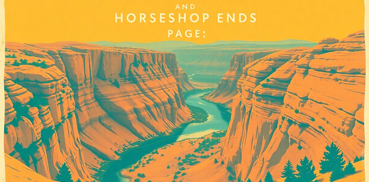 Illustrated featured image of Antelope Canyon & Horseshoe Bend, Page, Arizona — a Kick-It Pick