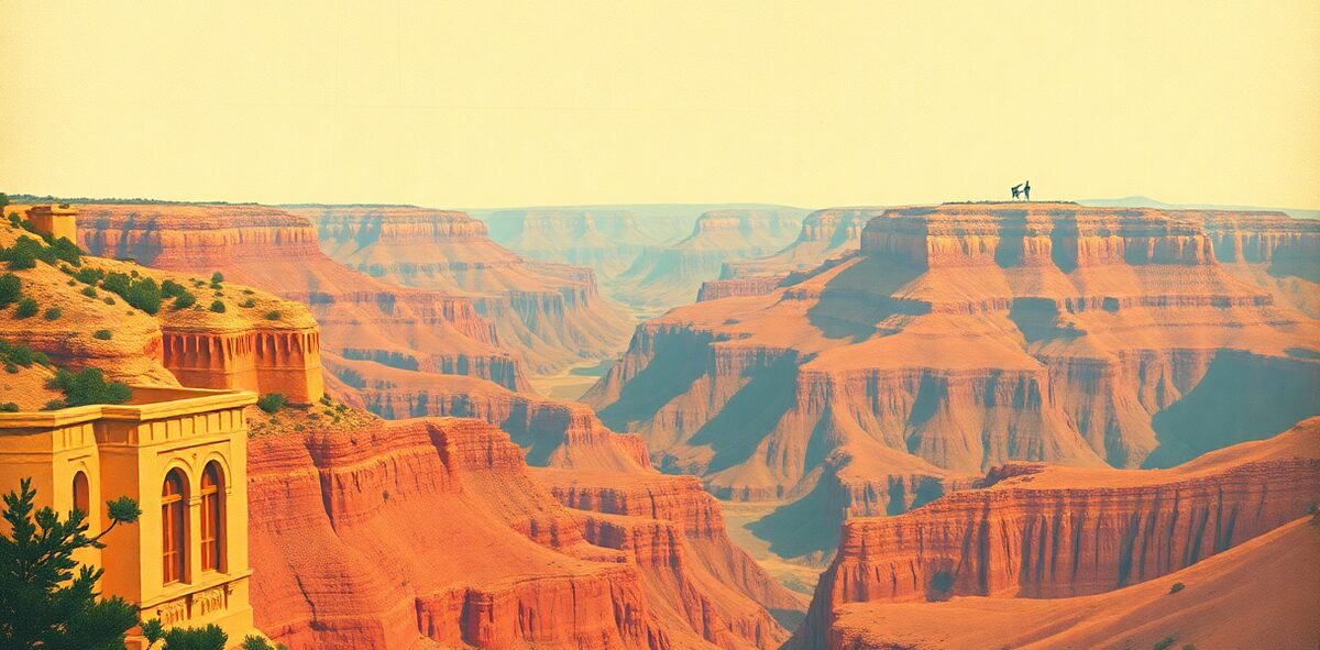Illustrated featured image of Grand Canyon National Park (South Rim), Grand Canyon, Arizona — a Kick-It Pick