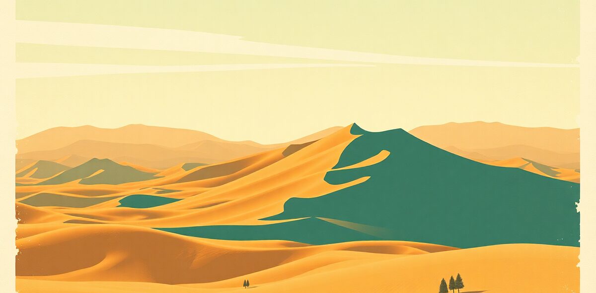 Illustrated featured image of Great Sand Dunes National Park, Great Sand Dunes, Colorado — a Kick-It Pick