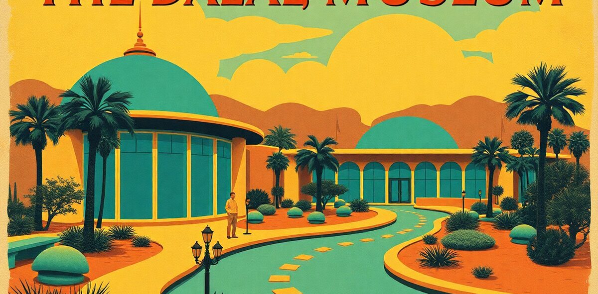 Illustrated featured image of The Dalí Museum, St. Petersburg, Florida — a Kick-It Pick
