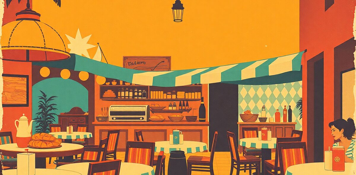 Illustrated featured image of Versailles, Miami / Little Havana, Florida — a Kick-It Pick