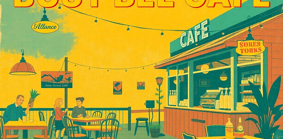 Illustrated featured image of Busy Bee Cafe, Atlanta, Georgia — a Kick-It Pick