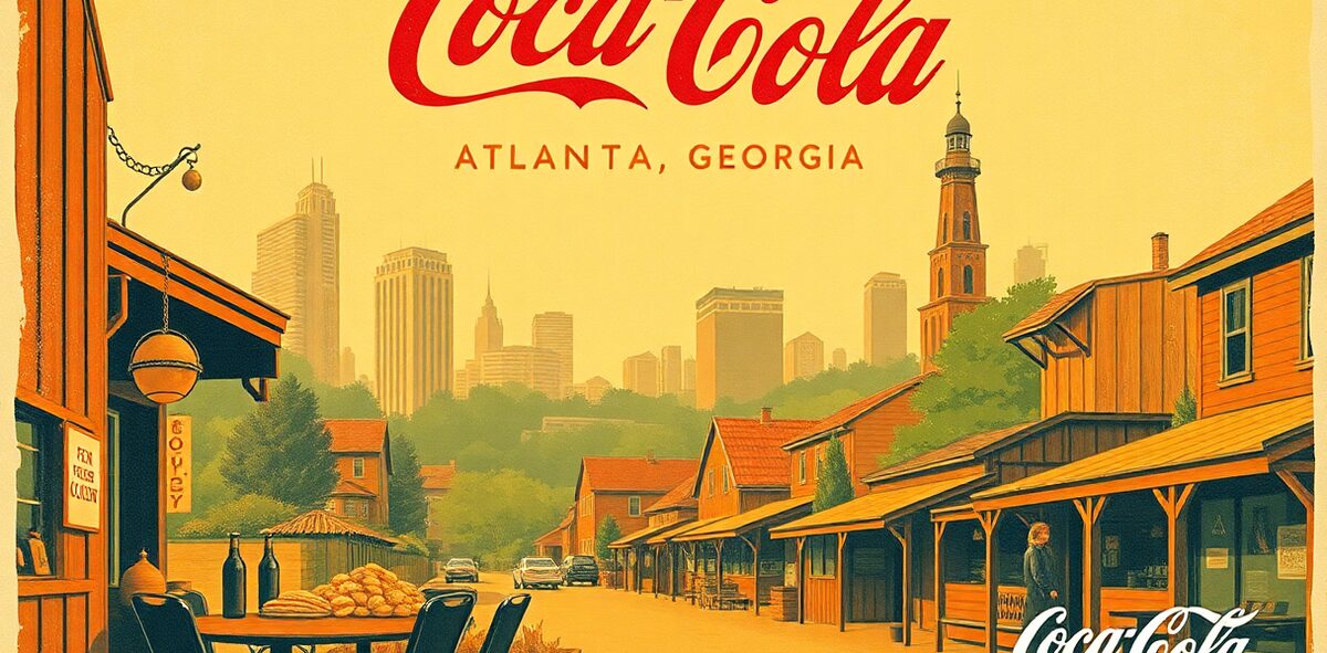 Illustrated featured image of Coca-Cola, Atlanta, Georgia — a Kick-It Pick