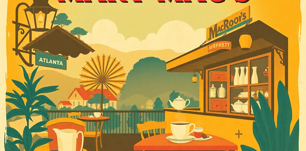 Illustrated featured image of Mary Mac's Tea Room, Atlanta, Georgia — a Kick-It Pick