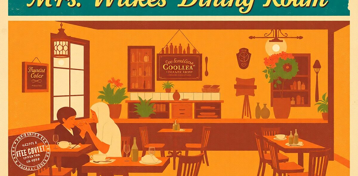 Illustrated featured image of Mrs. Wilkes' Dining Room, Savannah, Georgia — a Kick-It Pick