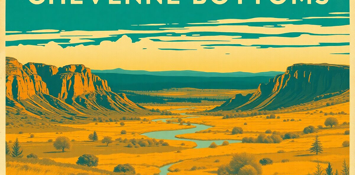 Illustrated featured image of Cheyenne Bottoms Wildlife Area, Great Bend, Kansas — a Kick-It Pick