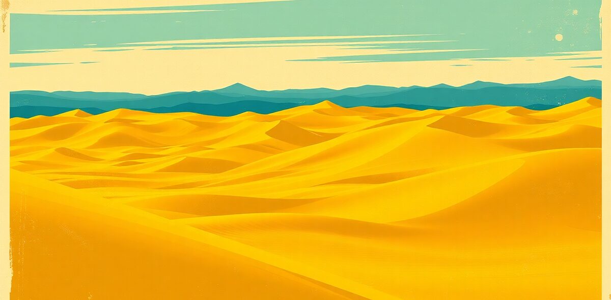 Illustrated featured image of Silver Lake Sand Dunes & Mac Wood's Dune Rides, Mears, Michigan — a Kick-It Pick