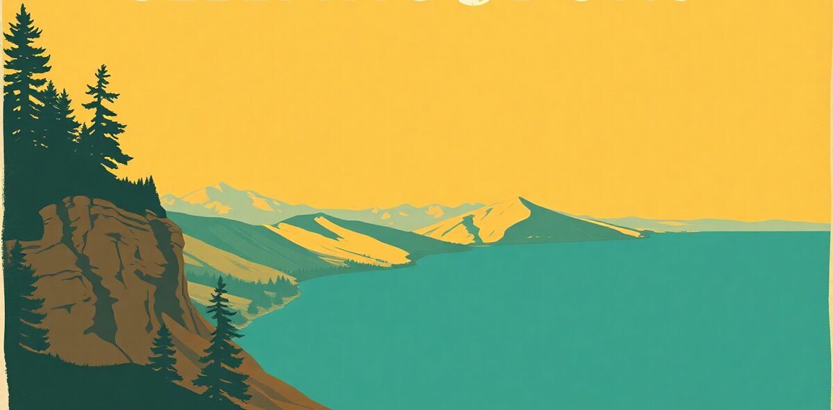 Illustrated featured image of Sleeping Bear Dunes National Lakeshore, Sleeping Bear, Michigan — a Kick-It Pick