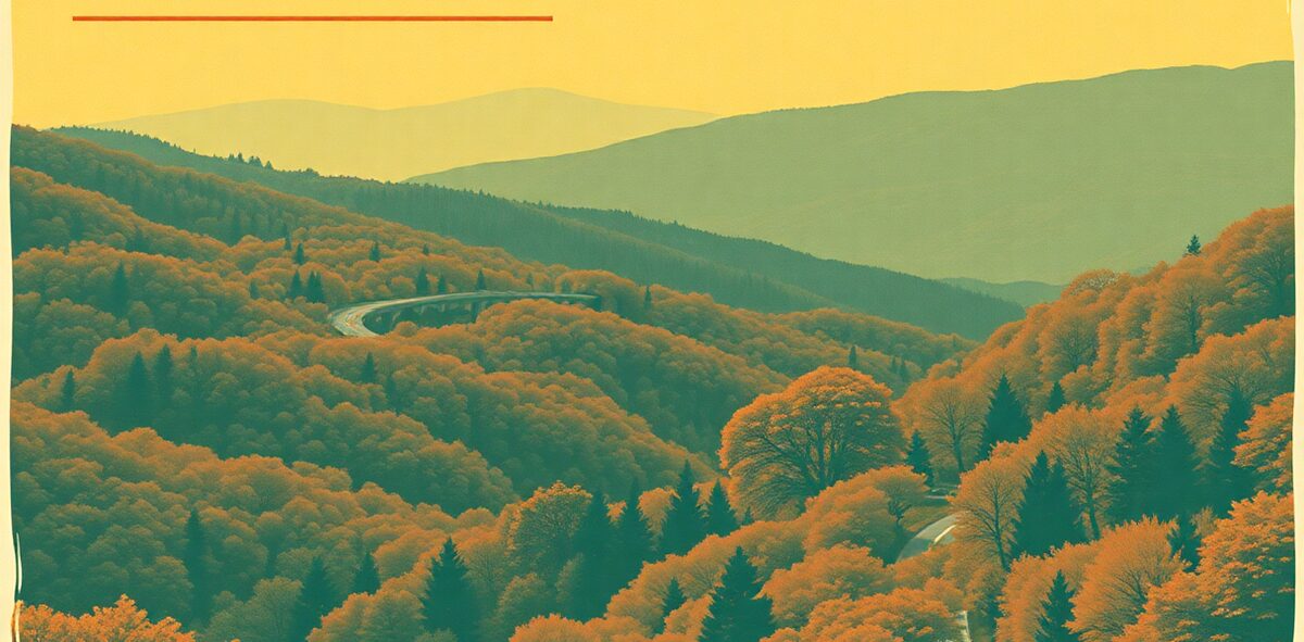 Illustrated featured image of Cherokee → Blowing Rock, Cherokee to Blowing Rock, North Carolina — a Kick-It Pick