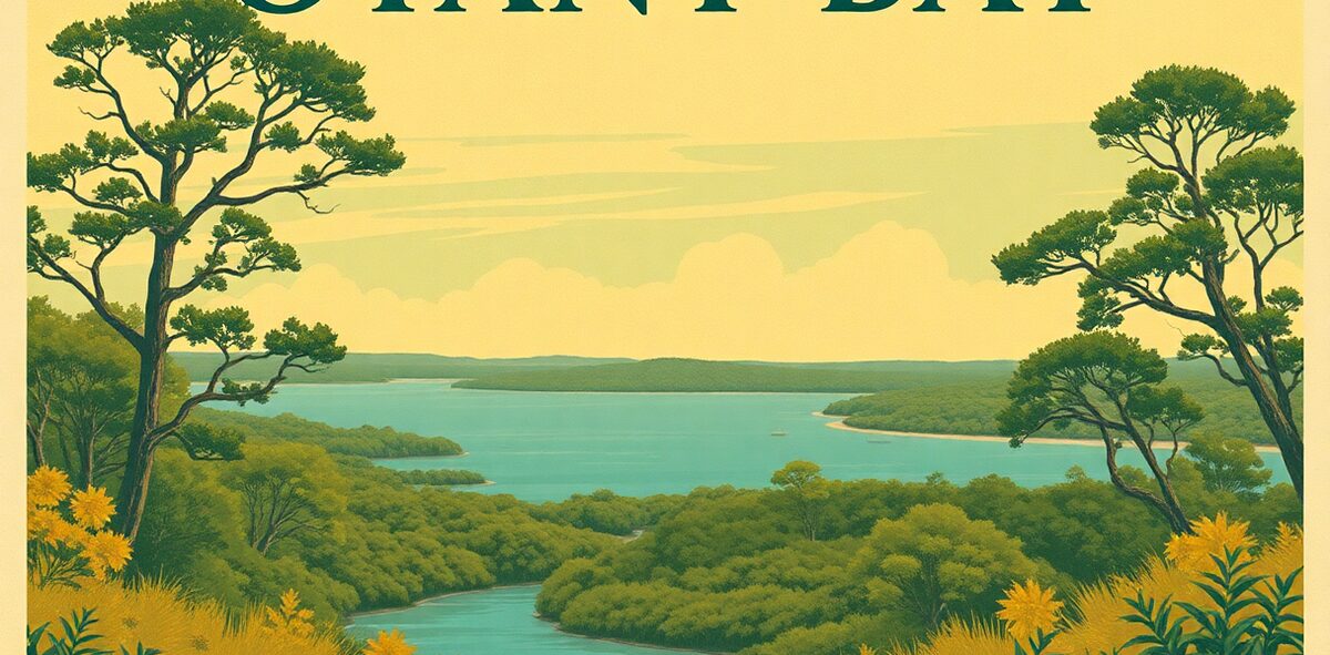 Illustrated featured image of Botany Bay Plantation Heritage Preserve, Edisto Island, South Carolina — a Kick-It Pick
