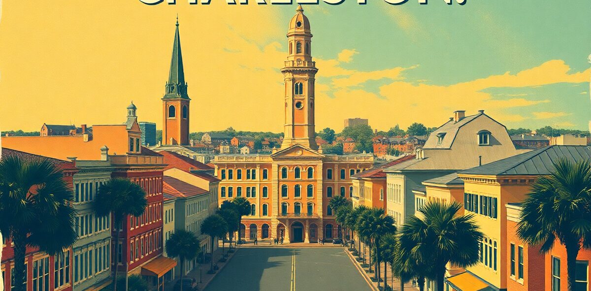 Illustrated featured image of Charleston Historic District, Charleston, South Carolina — a Kick-It Pick