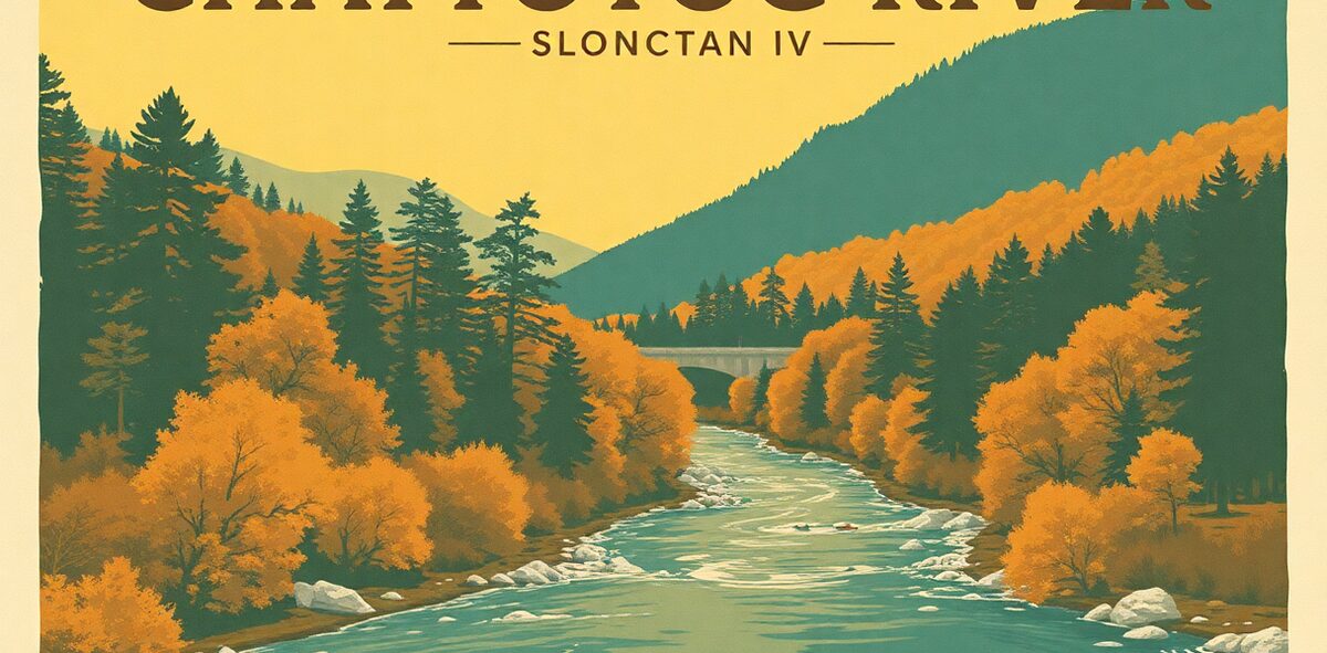 Illustrated featured image of Chattooga River, Section IV, Long Creek, South Carolina — a Kick-It Pick