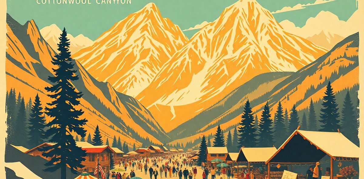 Illustrated featured image of Alta, Little & Big Cottonwood Canyons, Utah — a Kick-It Pick