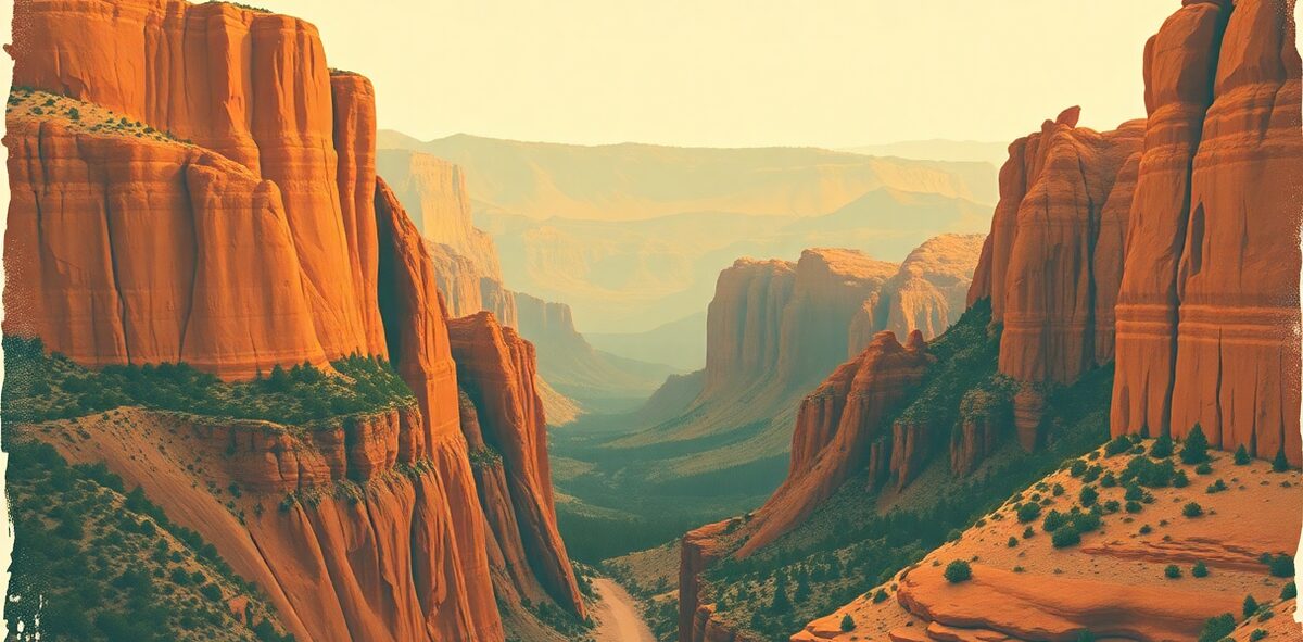 Illustrated featured image of Dead Horse Point State Park, Dead Horse Point, Utah — a Kick-It Pick