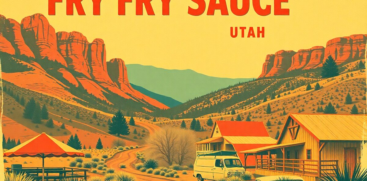 Illustrated featured image of Fry sauce, statewide, Utah — a Kick-It Pick