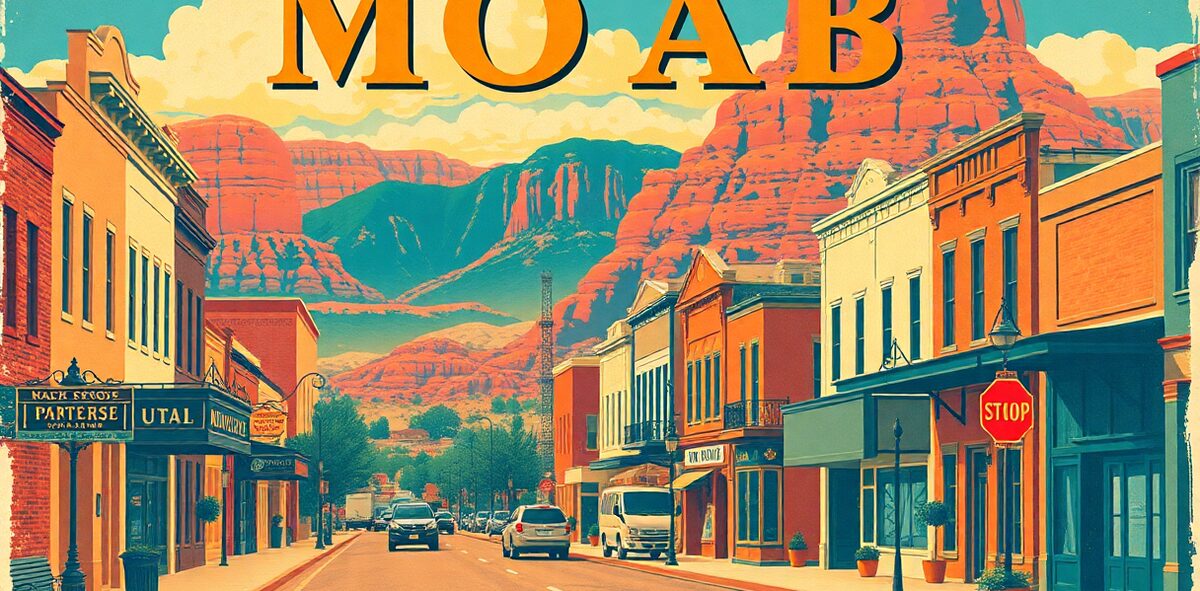 Illustrated featured image of Moab, Moab, Utah — a Kick-It Pick