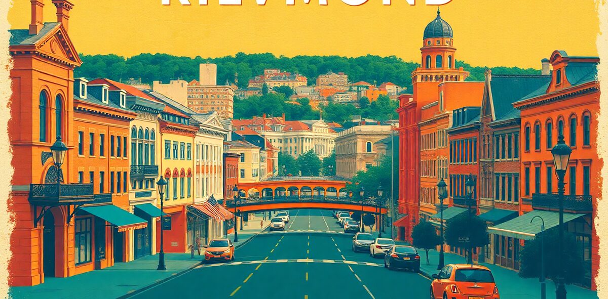 Illustrated featured image of Richmond, Richmond, Virginia — a Kick-It Pick