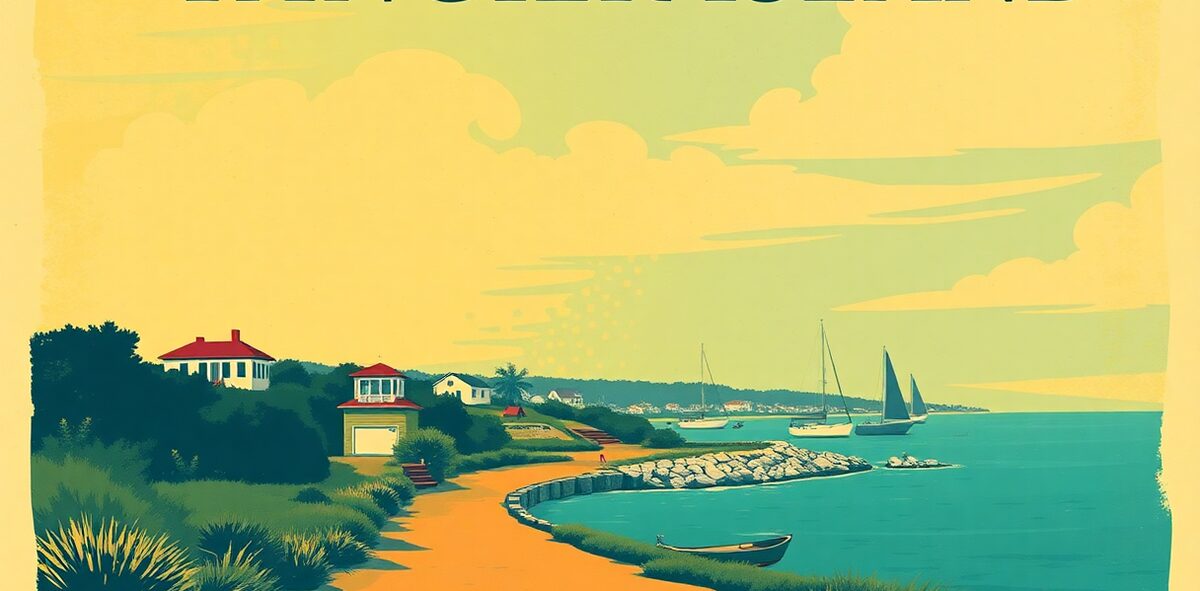 Illustrated featured image of Tangier Island, Tangier, Virginia — a Kick-It Pick