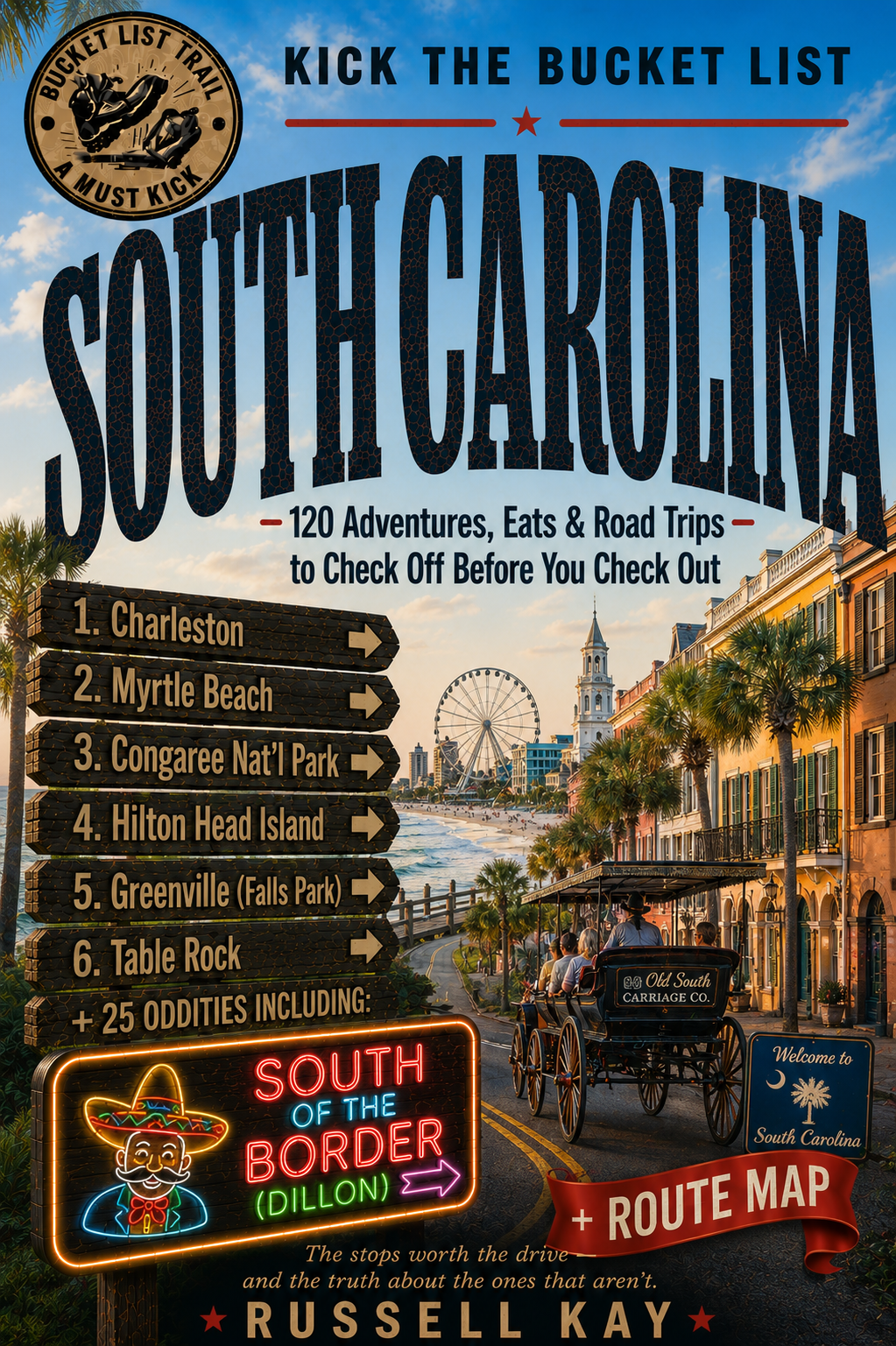 Kick the Bucket List: South Carolina cover